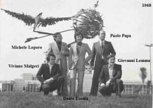 Il gruppo nel 1968
