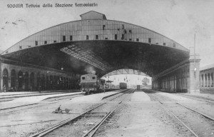 1920 - La stazione vista dal lato nord