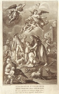 Immaginetta dei santi Guglielmo e Pellegrino