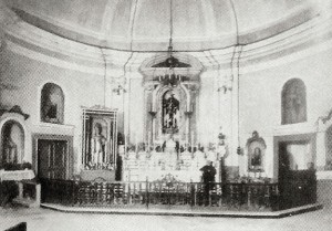 L'interno della chiesa di S.Angelo