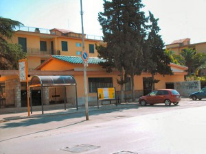 La vecchia sede del Liceo Marconi in viale Di Vittorio