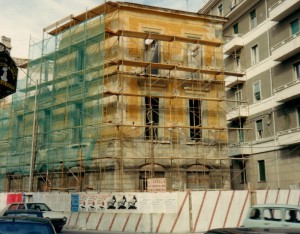 poi la demolizione nel gennaio del 1991